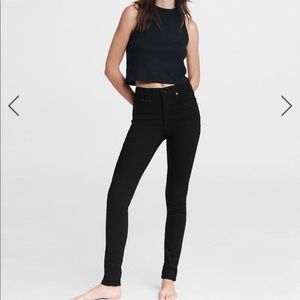 Rag and Bone High Rise Skinny Jeans